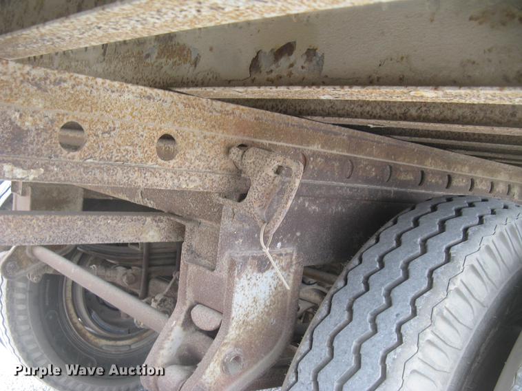 image for item DC2348 1972 Trailmobile dry van jobsite trailer