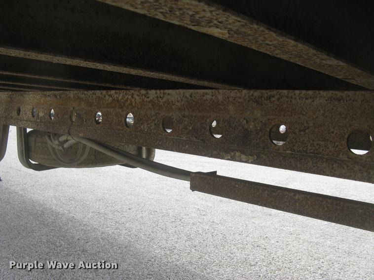 image for item DC2348 1972 Trailmobile dry van jobsite trailer