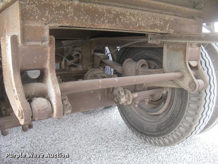 image for item DC2348 1972 Trailmobile dry van jobsite trailer