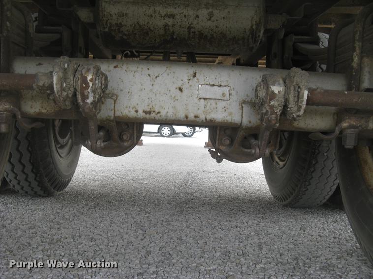 image for item DC2348 1972 Trailmobile dry van jobsite trailer