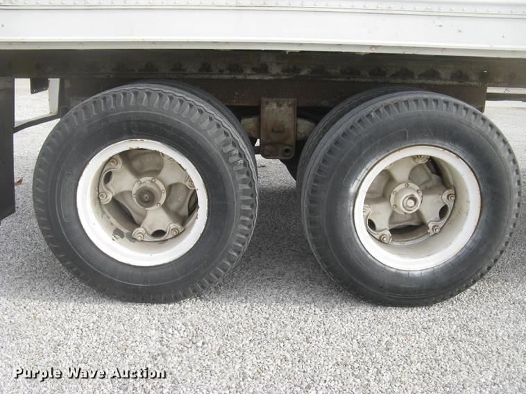 image for item DC2348 1972 Trailmobile dry van jobsite trailer