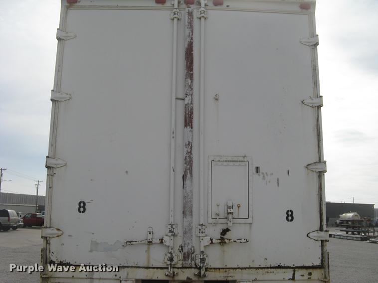 image for item DC2348 1972 Trailmobile dry van jobsite trailer