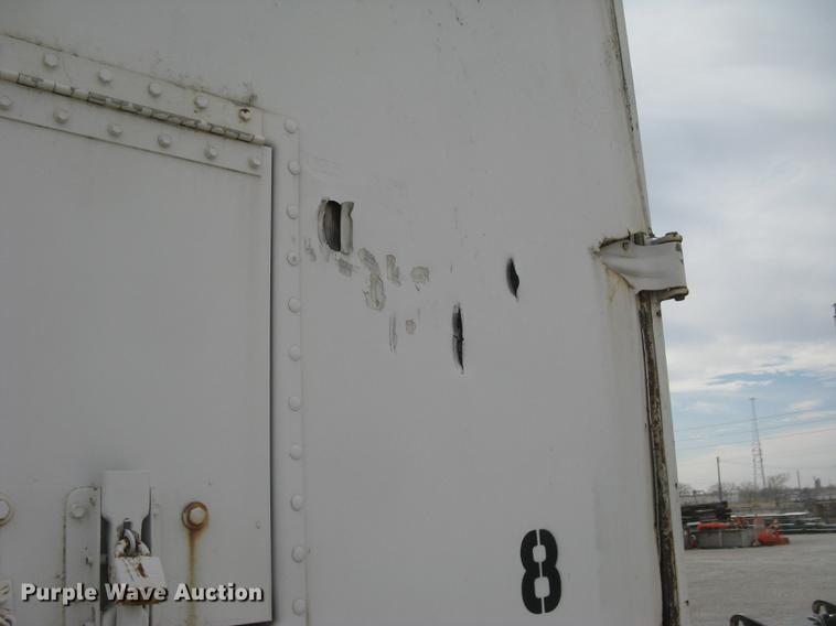 image for item DC2348 1972 Trailmobile dry van jobsite trailer