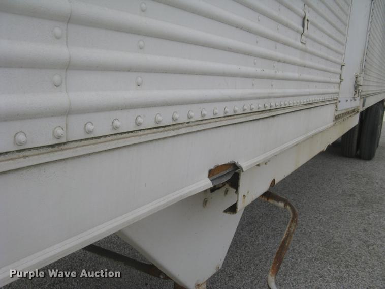 image for item DC2348 1972 Trailmobile dry van jobsite trailer