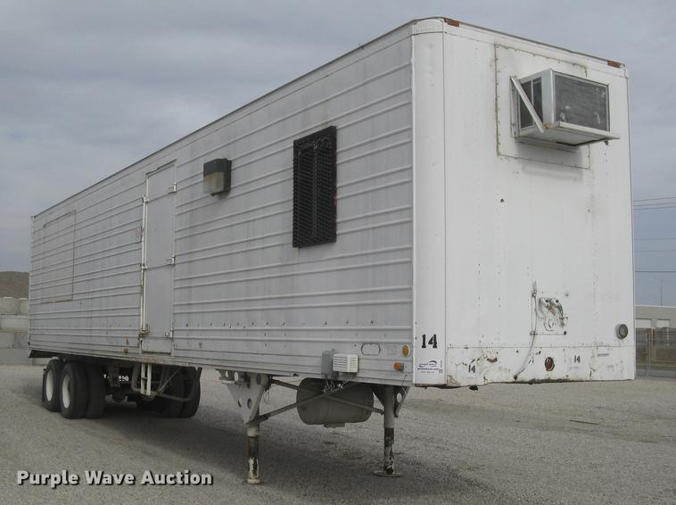 image for item DC2349 1983 Utility dry van jobsite trailer