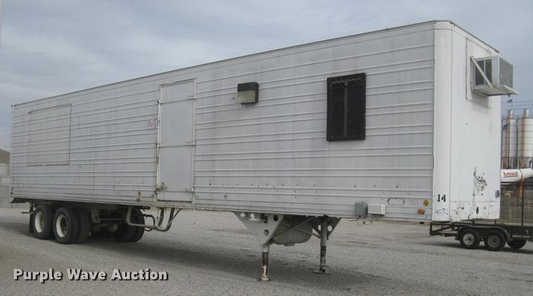 image for item DC2349 1983 Utility dry van jobsite trailer