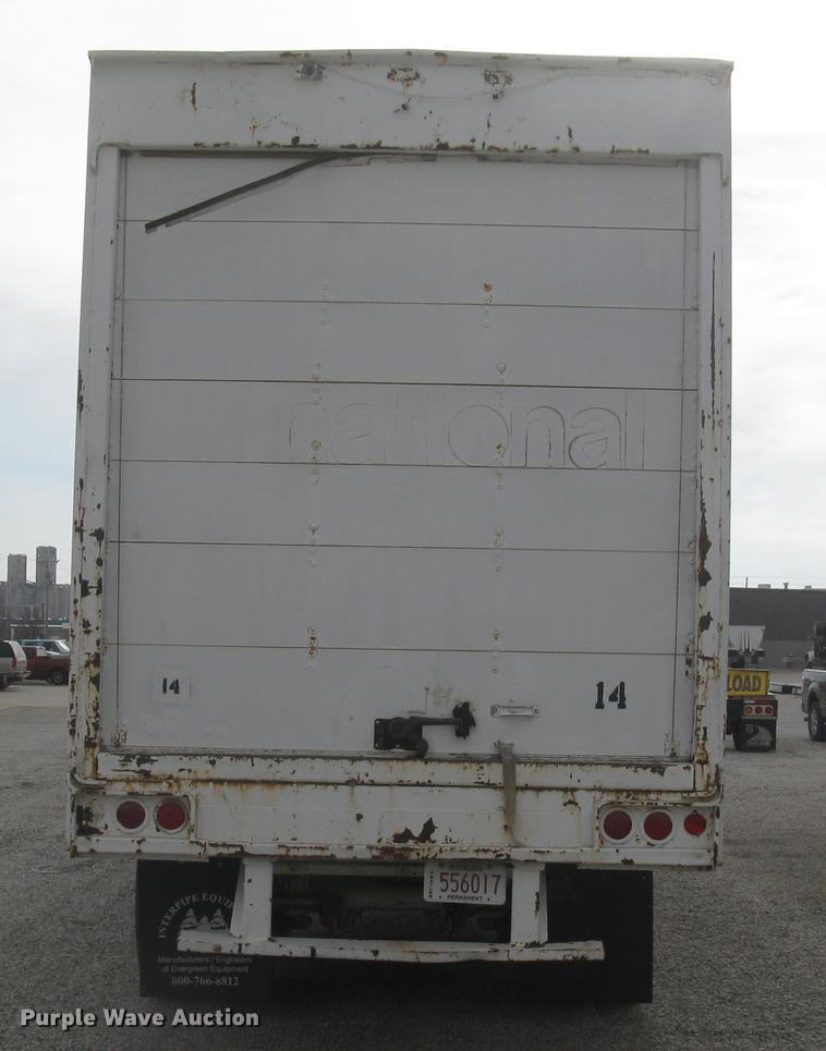 image for item DC2349 1983 Utility dry van jobsite trailer