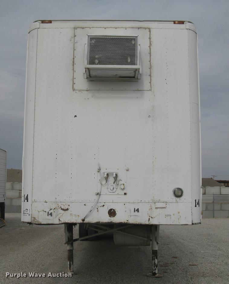 image for item DC2349 1983 Utility dry van jobsite trailer