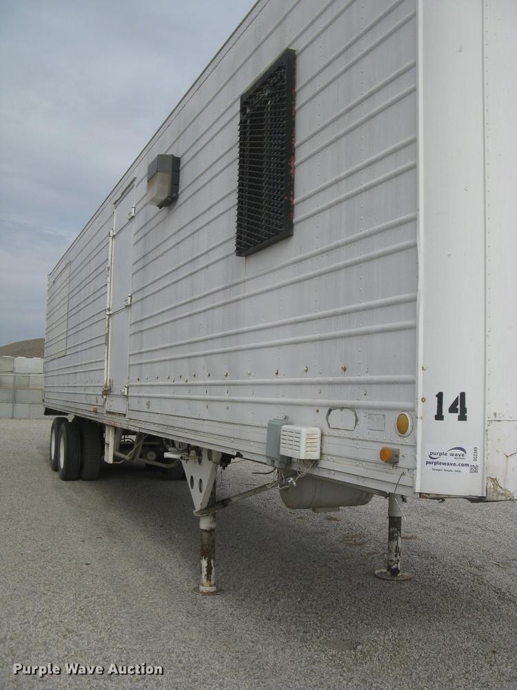 image for item DC2349 1983 Utility dry van jobsite trailer