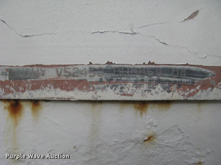 image for item DC2349 1983 Utility dry van jobsite trailer