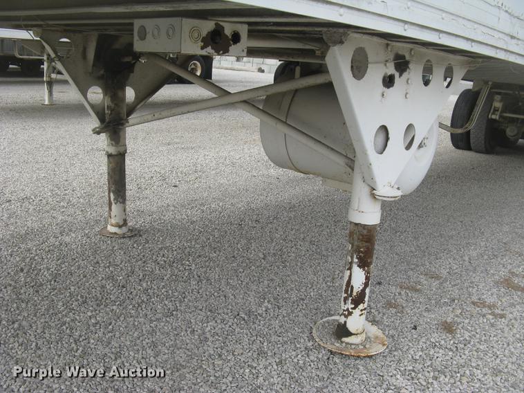 image for item DC2349 1983 Utility dry van jobsite trailer