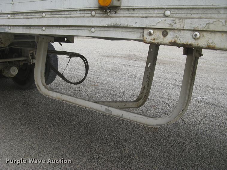 image for item DC2349 1983 Utility dry van jobsite trailer
