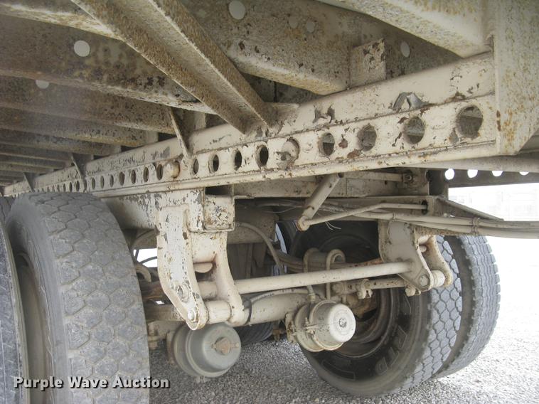 image for item DC2349 1983 Utility dry van jobsite trailer