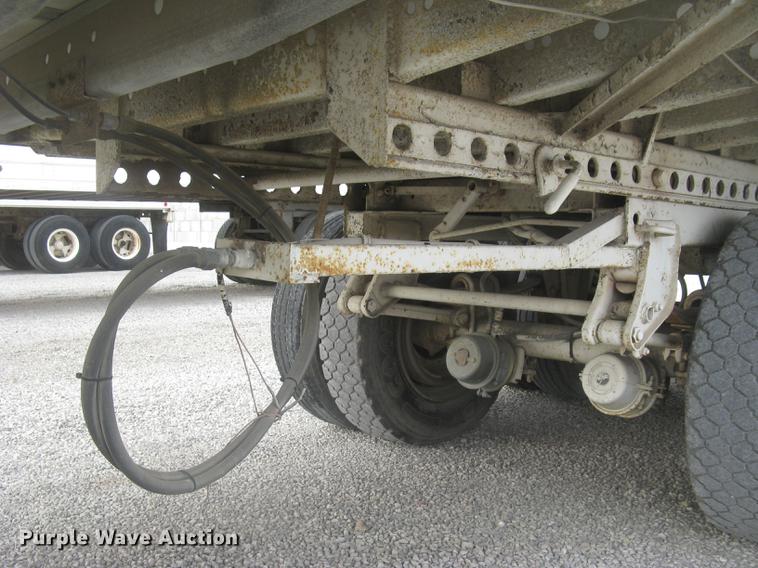 image for item DC2349 1983 Utility dry van jobsite trailer