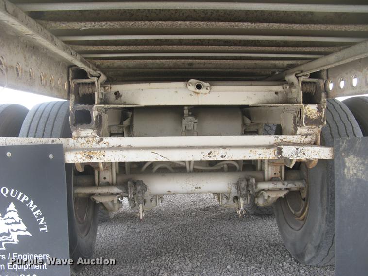 image for item DC2349 1983 Utility dry van jobsite trailer