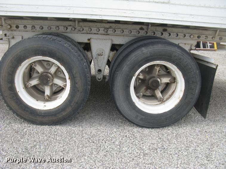 image for item DC2349 1983 Utility dry van jobsite trailer