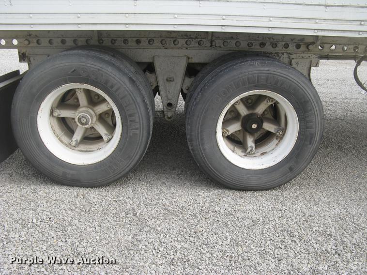 image for item DC2349 1983 Utility dry van jobsite trailer