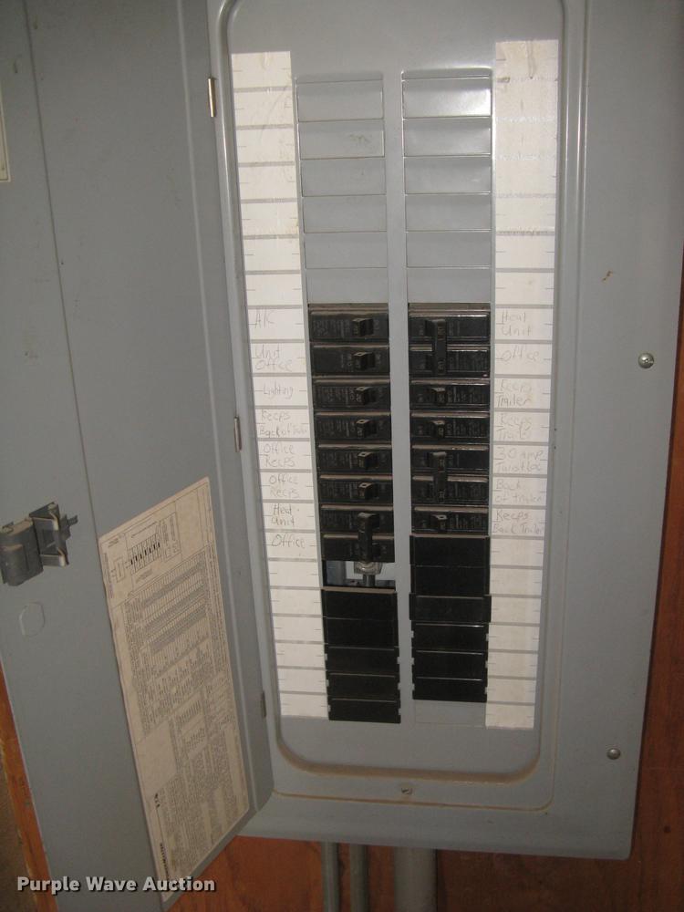 image for item DC2349 1983 Utility dry van jobsite trailer