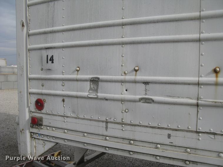 image for item DC2349 1983 Utility dry van jobsite trailer