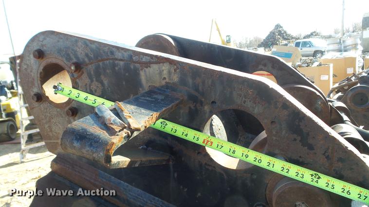 image for item DC5712 (2) Ozzies VRL-12 vibratory excavator buckets
