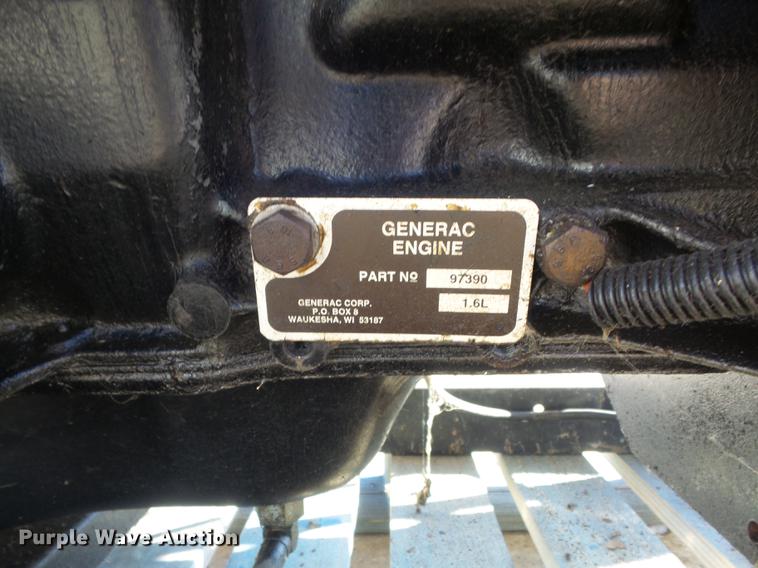 image for item DC7460 1998 Generac 00754-1 generator