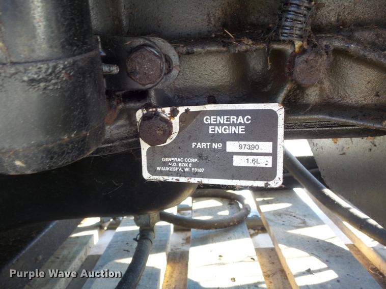 image for item DC7462 1998 Generac 00754-2 generator