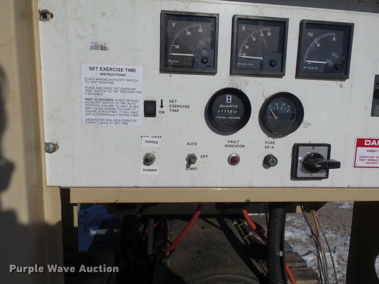 image for item DC7462 1998 Generac 00754-2 generator