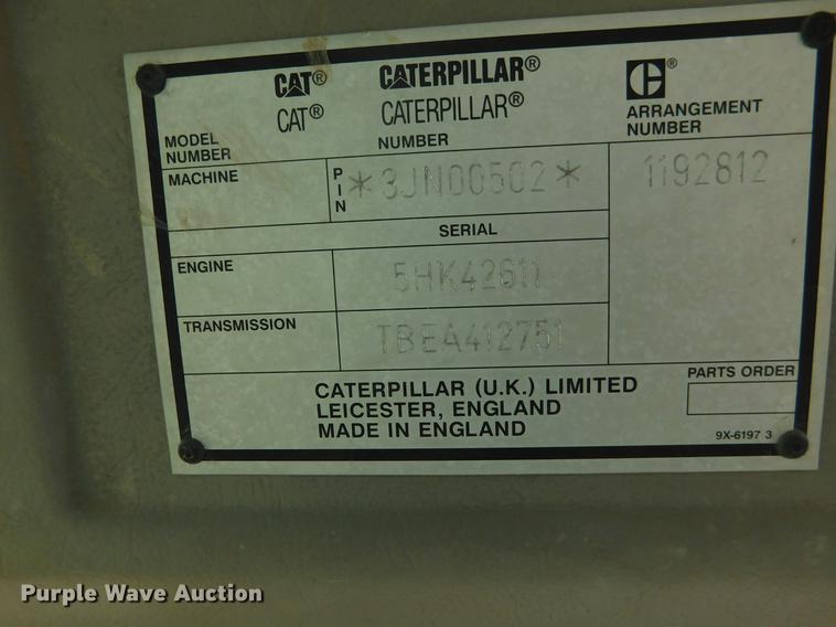 image for item DC8423 1996 Caterpillar TH82 telehandler