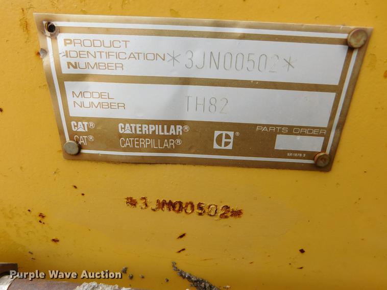 image for item DC8423 1996 Caterpillar TH82 telehandler