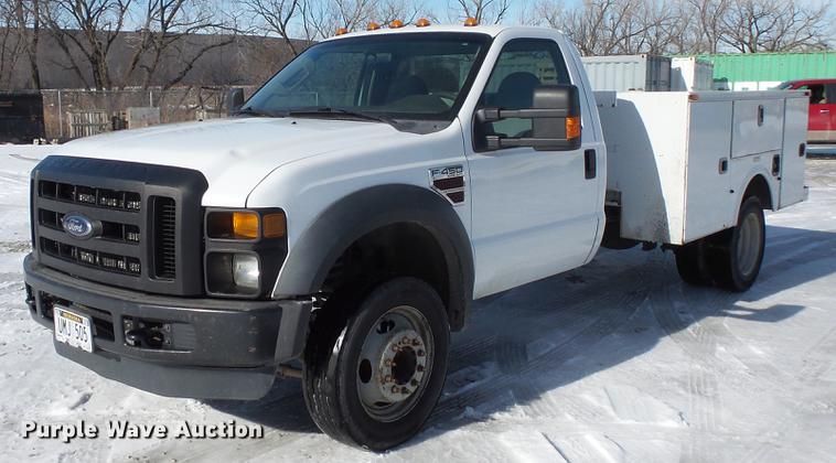 image for item EA9673 2009 Ford F450 Super Duty utility truck