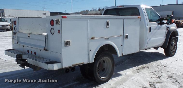 image for item EA9673 2009 Ford F450 Super Duty utility truck