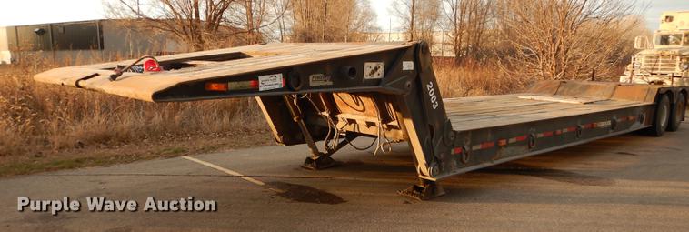 image for item J5511 1986 Load King drop deck trailer