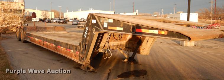 image for item J5511 1986 Load King drop deck trailer