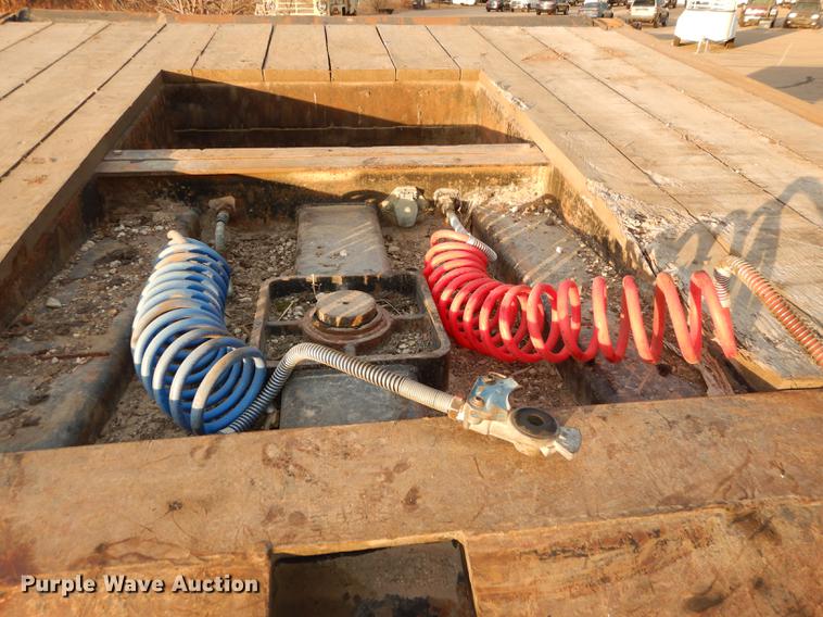 image for item J5511 1986 Load King drop deck trailer