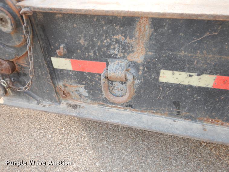 image for item J5511 1986 Load King drop deck trailer