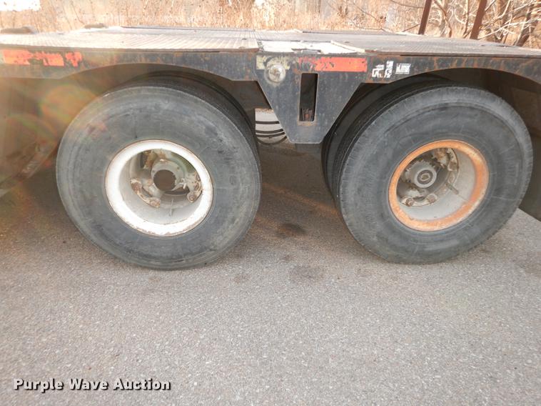 image for item J5511 1986 Load King drop deck trailer
