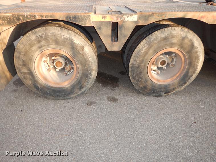 image for item J5511 1986 Load King drop deck trailer