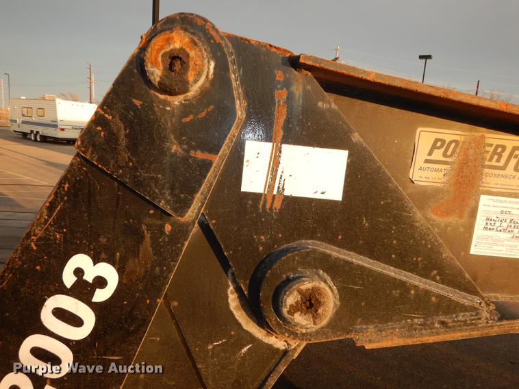 image for item J5511 1986 Load King drop deck trailer