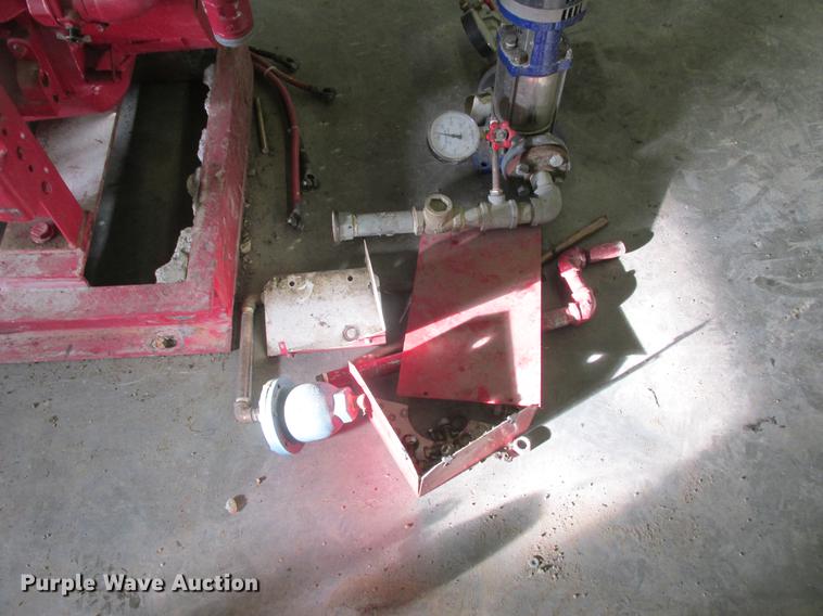 image for item K6068 Clarke fire water pump system