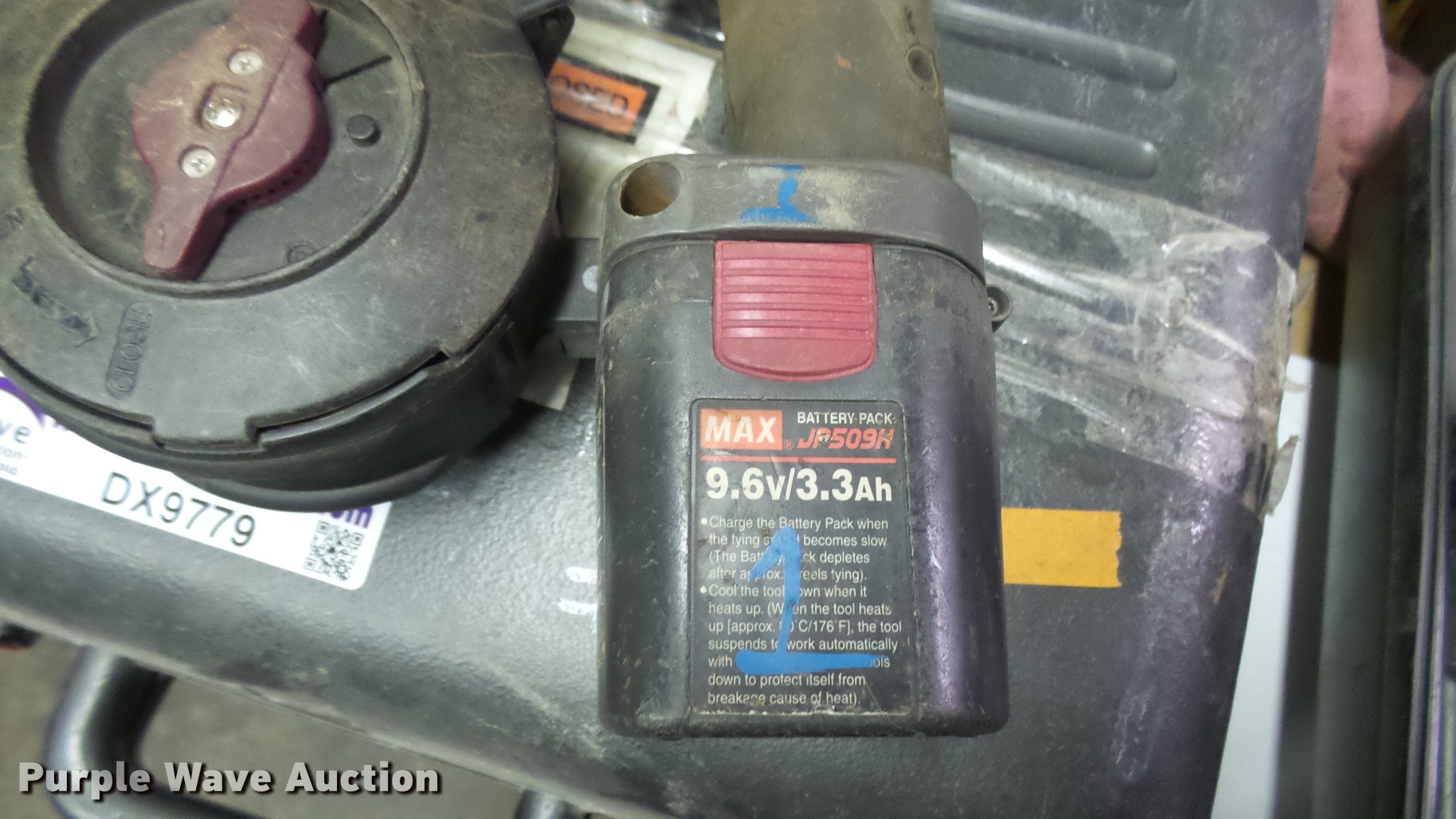 Max RB655 rebar tier in Wichita, KS Item DX9780 sold Purple Wave