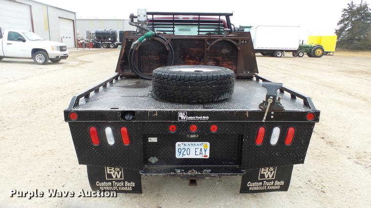 image for item DC2352 2008 Ford F350 XLT flatbed pickup truck