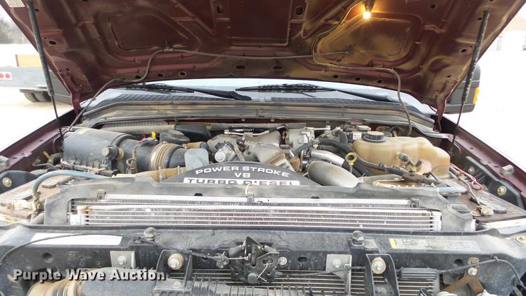 image for item DC2352 2008 Ford F350 XLT flatbed pickup truck