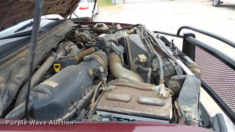 image for item DC2352 2008 Ford F350 XLT flatbed pickup truck