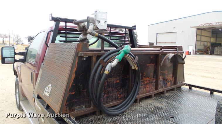 image for item DC2352 2008 Ford F350 XLT flatbed pickup truck