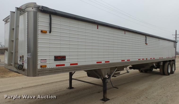 image for item DC2354 2015 Timpte double hopper bottom grain trailer