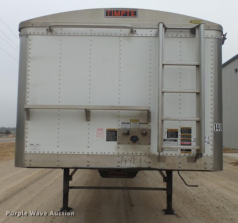 image for item DC2354 2015 Timpte double hopper bottom grain trailer