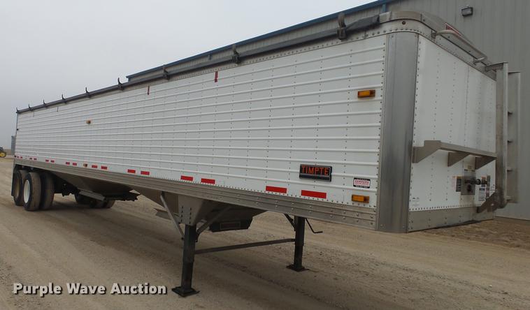 image for item DC2354 2015 Timpte double hopper bottom grain trailer