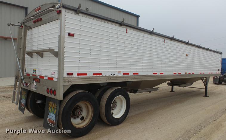 image for item DC2354 2015 Timpte double hopper bottom grain trailer