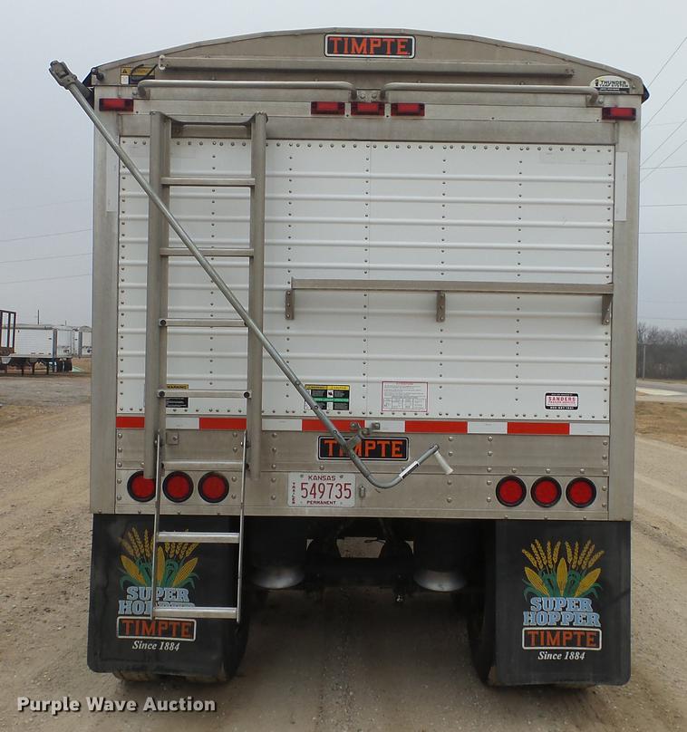 image for item DC2354 2015 Timpte double hopper bottom grain trailer