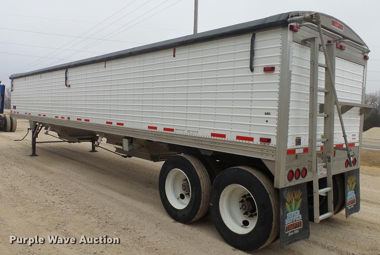 image for item DC2354 2015 Timpte double hopper bottom grain trailer